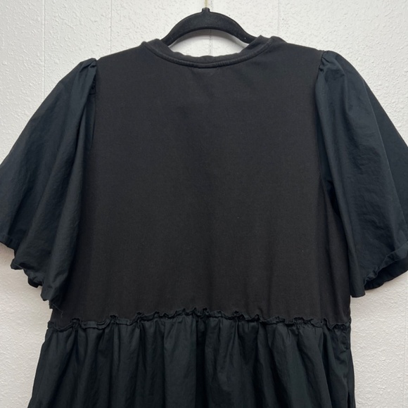 A New Day Mixed Media Cotton Cottagecore Chic Feminine Neutral Womens Dress XXL - Picture 7 of 11